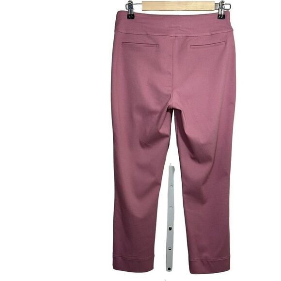 LYSSE Women’s High Waist Cropped Pants Pink/Purple Size Medium - Picture 4 of 7